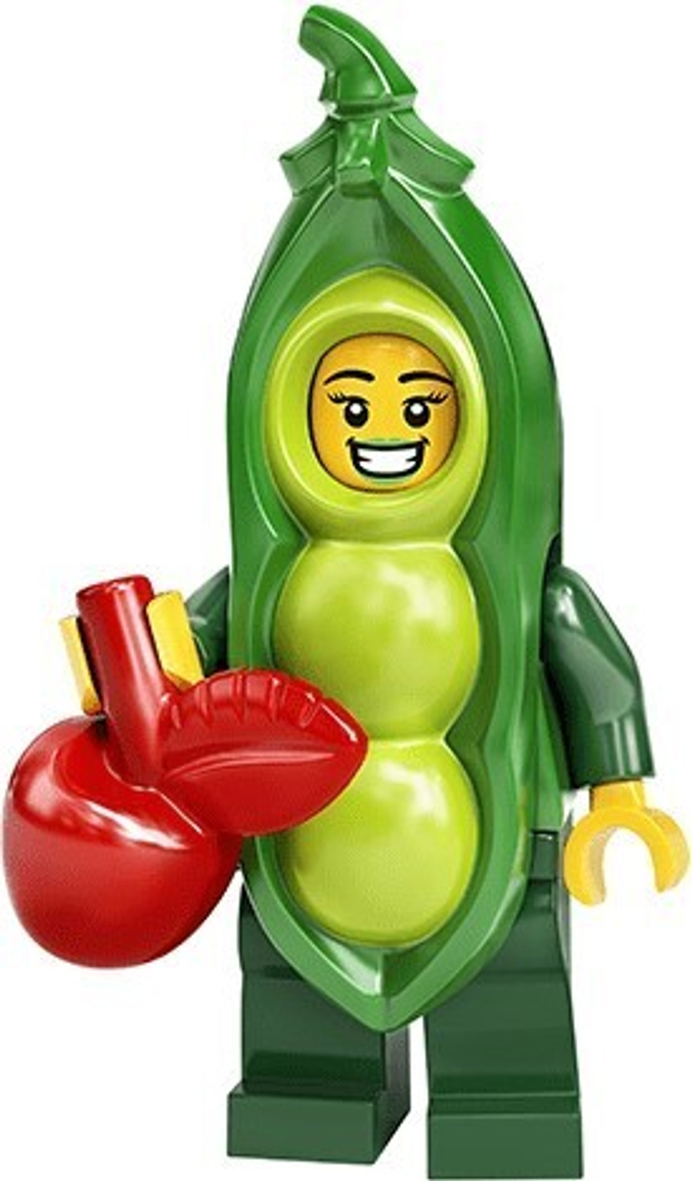 Минифигурка LEGO    71027 - 3 Девушка в костюме гороха