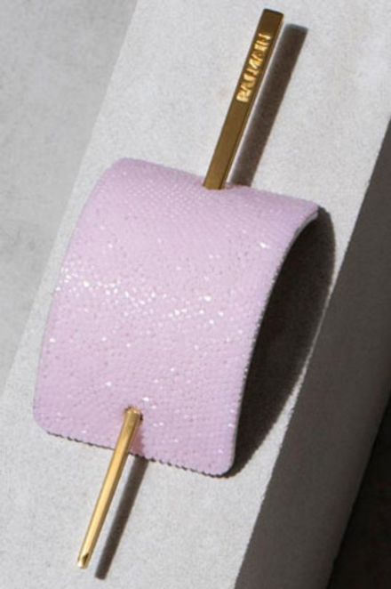 Balmain Hair Сouture Заколка с кристаллами Swarovski и золотой шпилькой