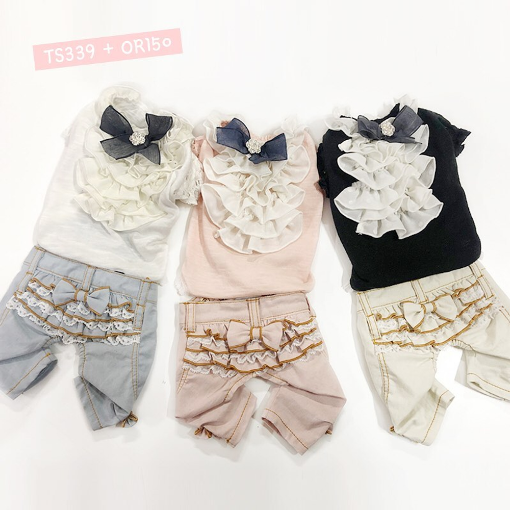 150 Брюки с рюшей "Puppy Angel"