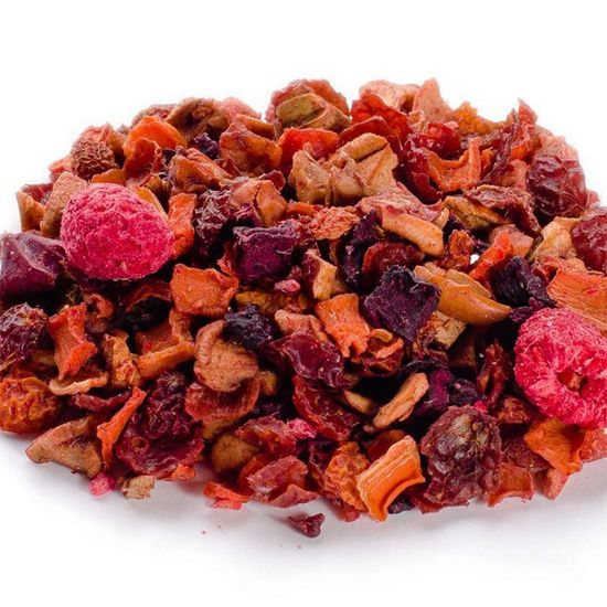 Малиновый лёд, чайный напиток ягодный, 40г