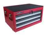 Ящик инструментальный 3 секции, средней глубины, красный 760х535х470 мм JTC /1