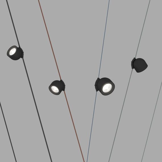 Трековый светодиодный светильник Denkirs Belty Spot DK5540-BK