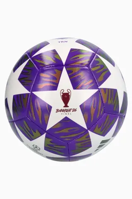 Футбольный мяч adidas UCL Training 25/26 Final размер 5 - фиолетовый
