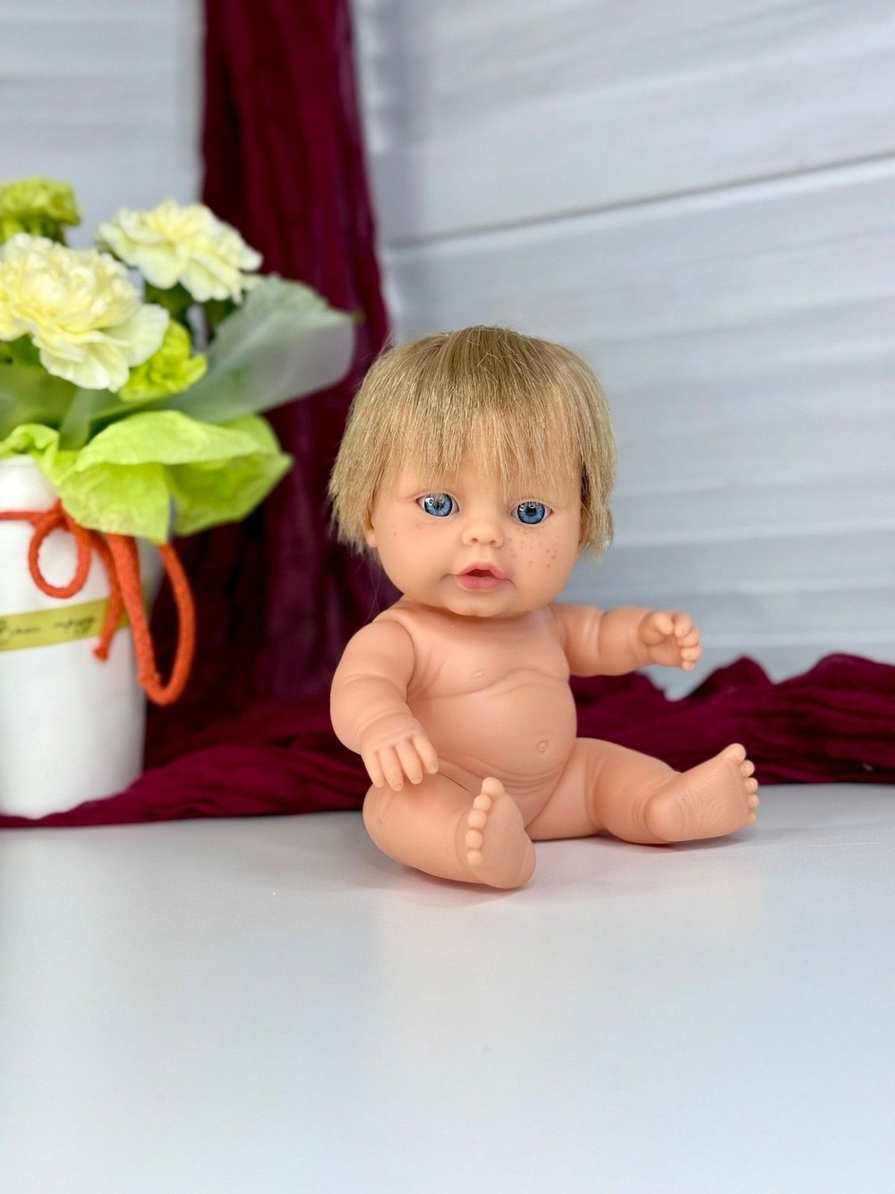 Пупс BERJUAN виниловый 20см Baby (190A2)