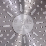 Сковорода «BAROLY» GRAY 18см индукционная с антипригарным покрытием, бакелитовая ручка