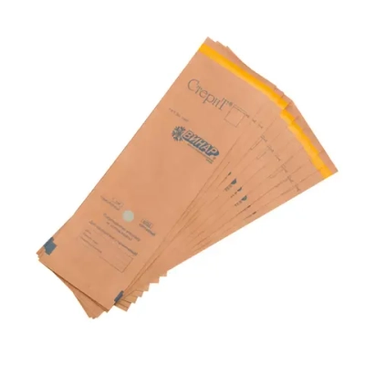 Пакеты для стерилизации из крафт-бумаги Винар СтериТ ПС-А3-1 110х350 мм 100 шт