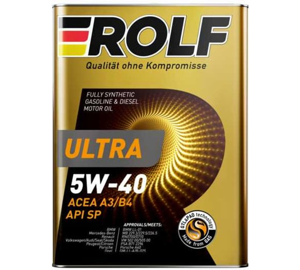 Rolf Ultra 5W-40 A3/B4 SP, 1 л