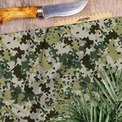 Ткань оксфорд 600 классический милитари