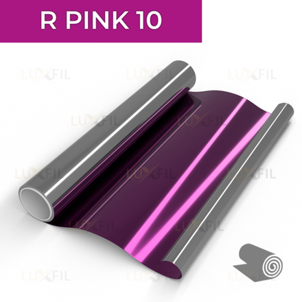 Пленка зеркальная R PINK 10 LUXFIL, рулон (размер 1,524x30м.)