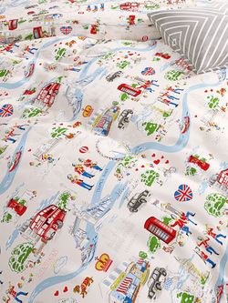 Постельное белье Сказка "Лондон беж" 2-спальный Наволочка 50х70 см 2 шт Простынь на резинке 160х200 см Пододеяльник 175х215 см, перкаль