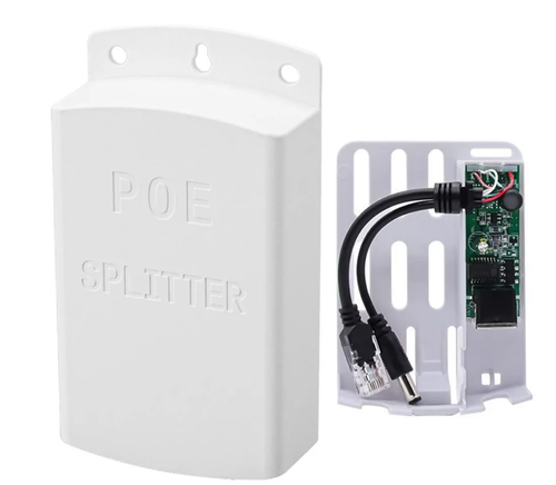 POE сплиттер с 48 В до 12 В для IP-камер видеонаблюдения
