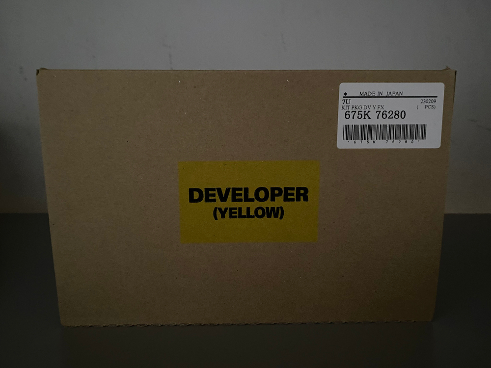 Девелопер желтый 005R00733 для Xerox Color 550 / 560 / 570, Xerox Docucolor 700 / 700i / 770, Xerox Color C60 / C70 / C75 Press / J75 оригинальный