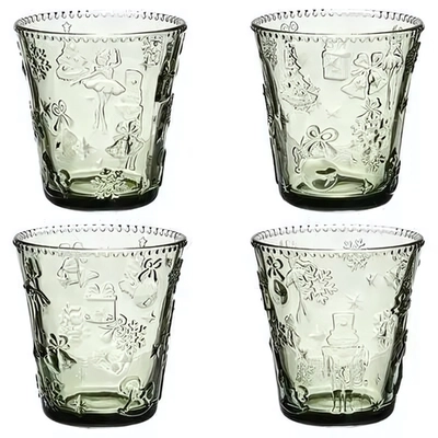 Набор стаканов «ЩЕЛКУНЧИК» green 4шт/280мл