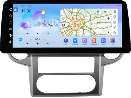 Магнитола для Nissan X-Trail T30 2003-2007 - FarCar монитор 12.3" 2K QLED на Android 14, TS10, CarPlay, 4G SIM-слот