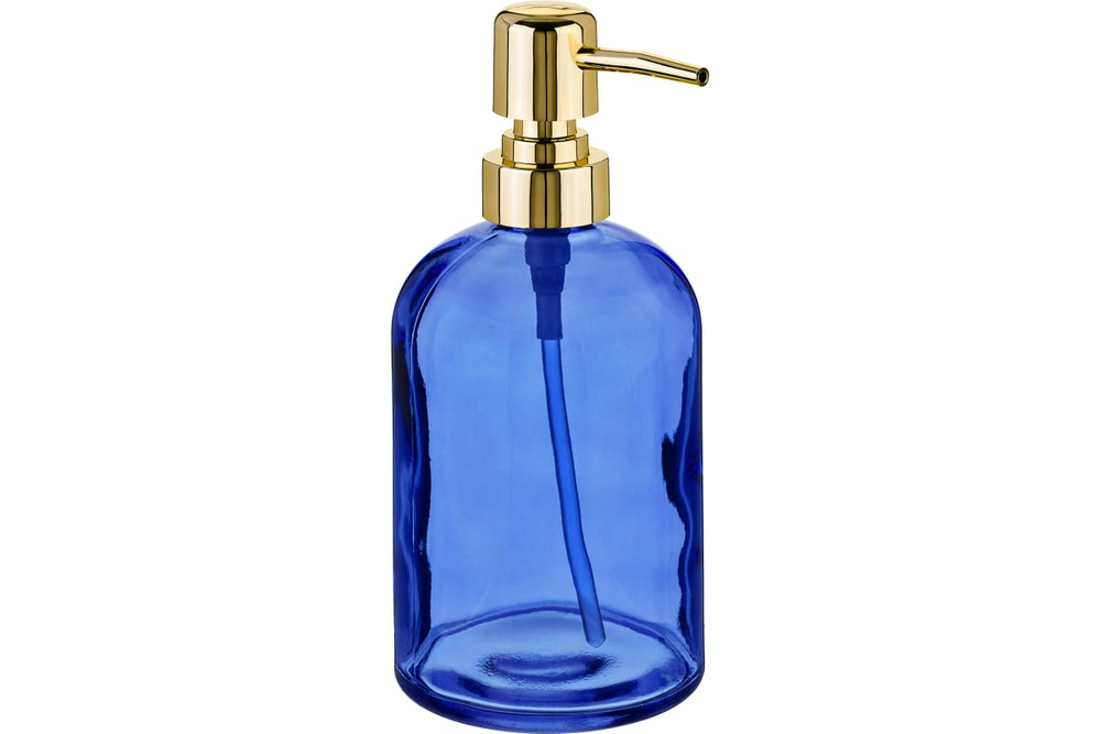 Дозатор для жидкого мыла Bright Colors 8*8*17.5 см, синий