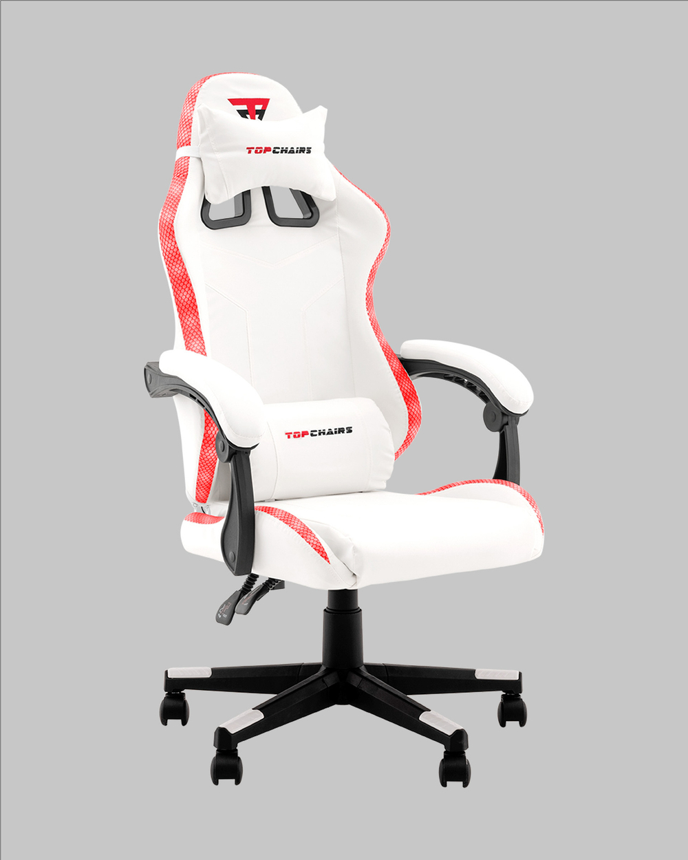 Кресло спортивное TopChairs Druid белый