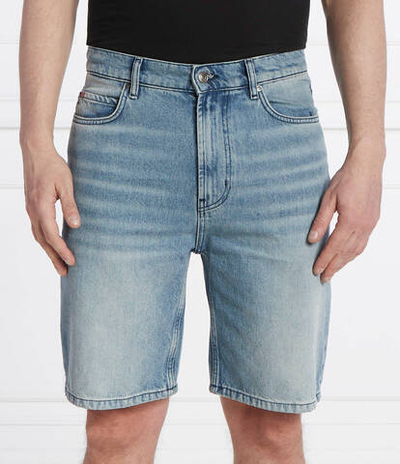 Джинсовые шорты 446/S HUGO - голубой(50511394)