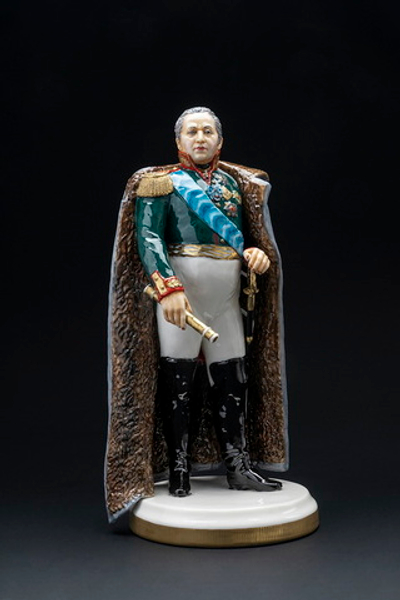 Статуэтка. Фарфор. Кутузов Михаил Илларионович - Русский полководец. Россия