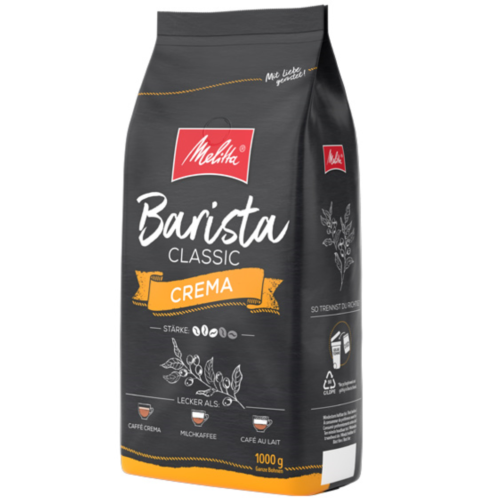 Кофе в зернах Melitta Barista Crema, 1 кг