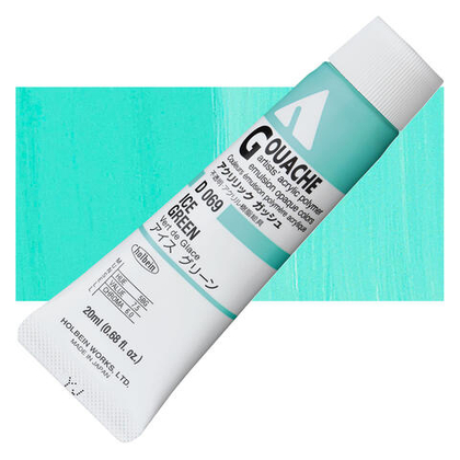 Holbein Acrylic Gouache 20 мл. 069 [А] Ice Green