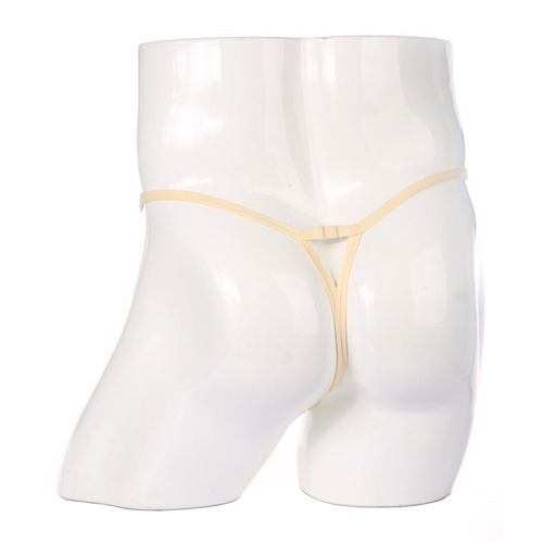 Мужские трусы стринги PUSH UP бежевые Romeo Rossi RR1041-20