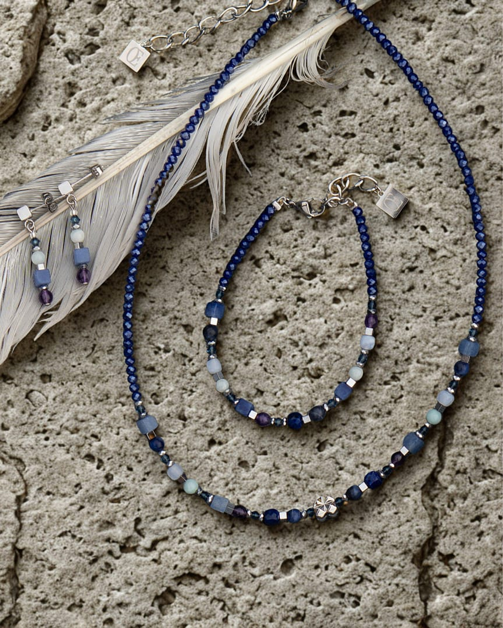 Серьги Coeur de Lion Blue 4347/21-0700