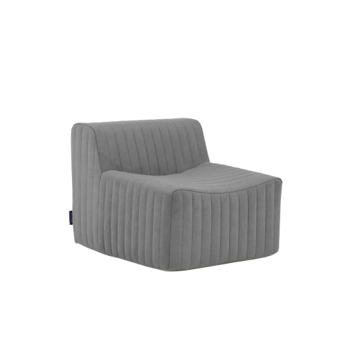 Бескаркасное кресло BuySoft (серый)