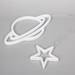 Гирлянда для дома БАХРОМА ш3м*в0,75/0,5м, 736 ламп LED «Звездные планеты», прозрачн.пров.8 реж,IP-20. Мультицвет (возможность соединения)