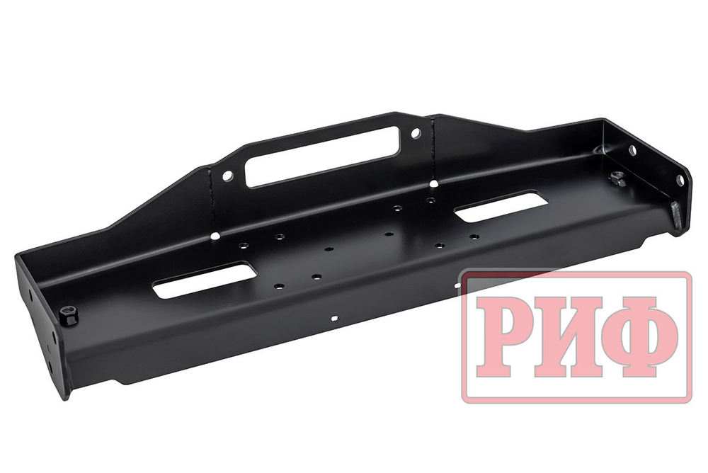 Площадка под лебёдку в штатный бампер Nissan Patrol Y62 2010+ РИФ