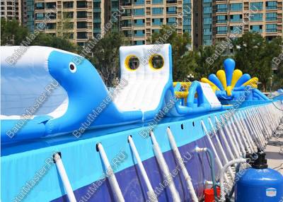 Аквапарк "Морское приключение" размер 25*6*5 м