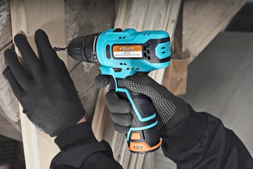 Аккумуляторный шуруповерт Sturm BatterySystem12V CD1240C