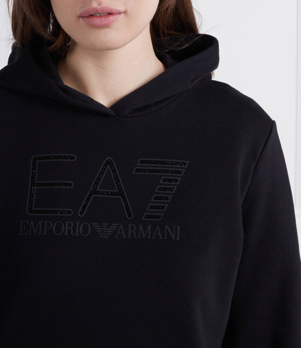 Худи EA7 - черный(3RTM46 TJKTZ)