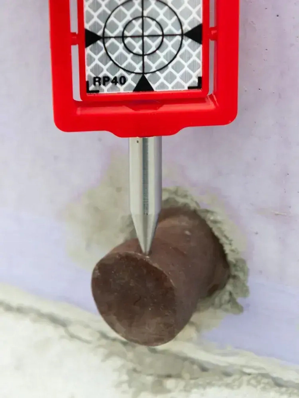 Марка геодезическая универсальная МГУ-40, отражатель, пленка 40*40 мм