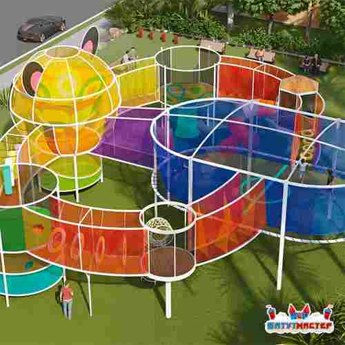 Репсовая башня «Весёлое Приключение», 18×15×8 м