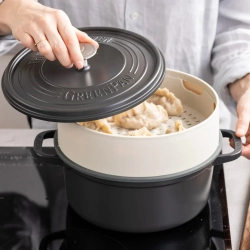 GreenPan Насадка для пароварки 24 см кремовая