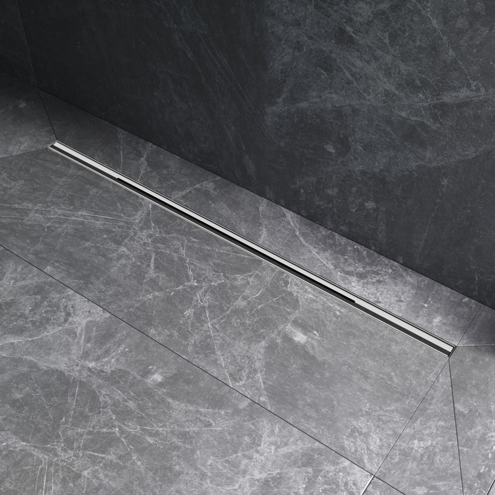 Трап для душа линейный, универсальный затвор Slim line, 100 см AM.PM MasterFlow W01SC-S11-100-05SB