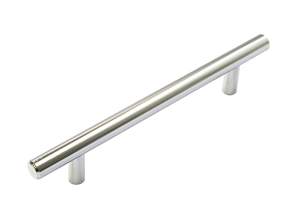 Ручка рейлинг мебельная R-3020 Хром Сталь