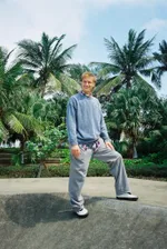 Свитер Magamaev Default knit blue/dye синий