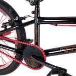 Велосипед BMX 20" Tech Team FOX  черный с красным 2023