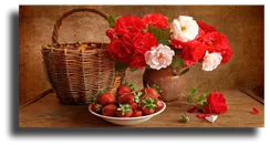 Постер "Цветочная ягода"