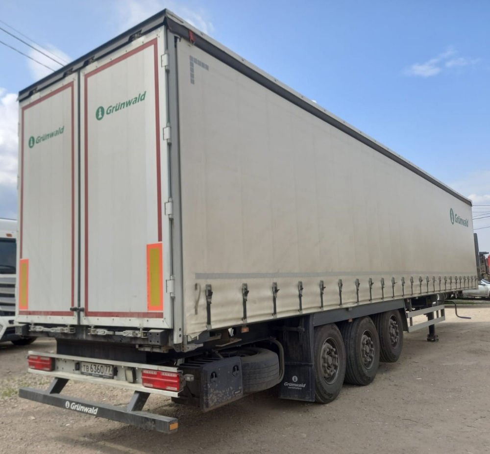 Grunwald 9453 Полуприцеп бортовой (евроборт) 9453-0000010-10 (Шторный)