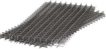 Сетка сварная н/у КАРТА 100х100/4,0 (0,5х2м)