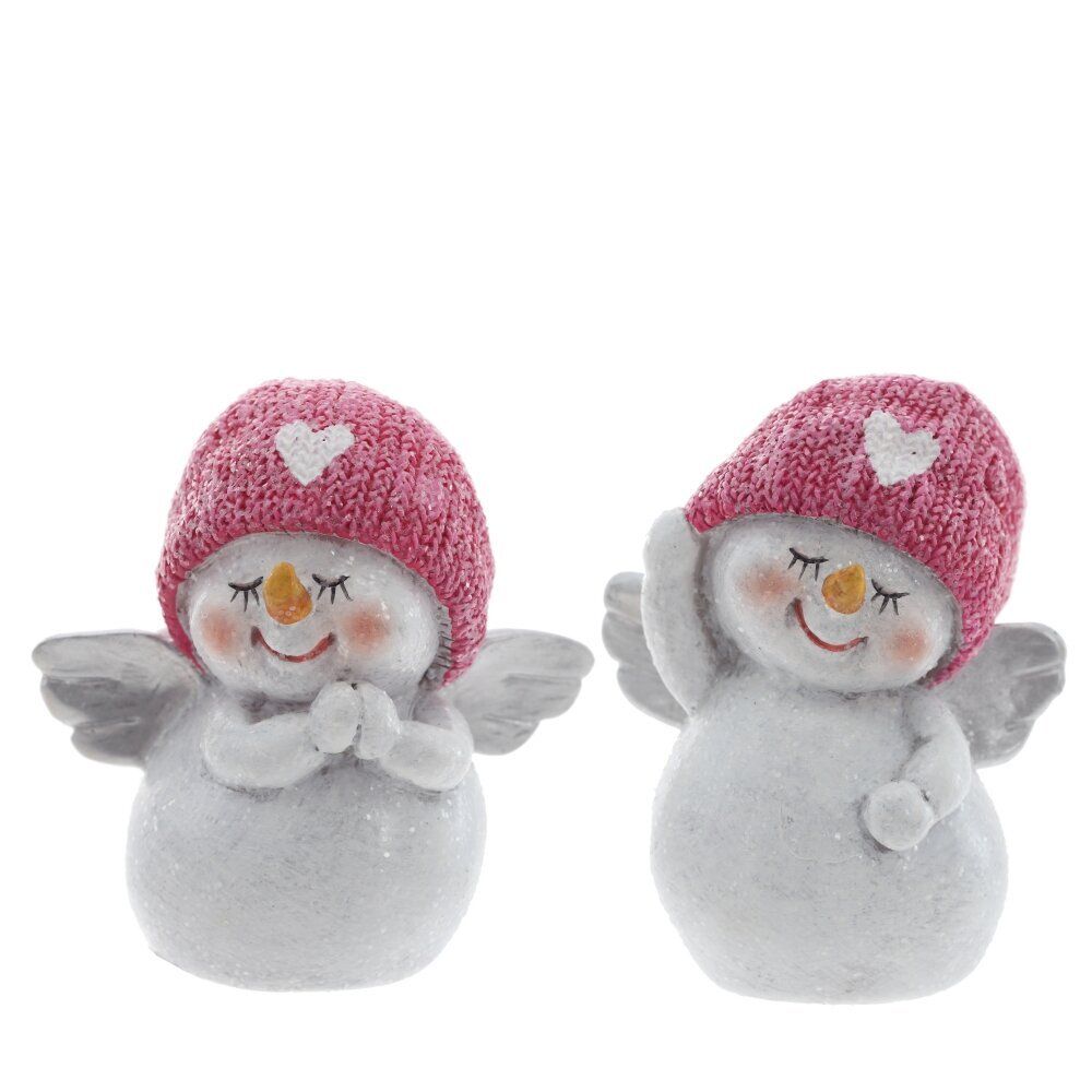 GAEM Фигурка декоративная "Снеговик", L6 W3,5 H7 см, 2в.