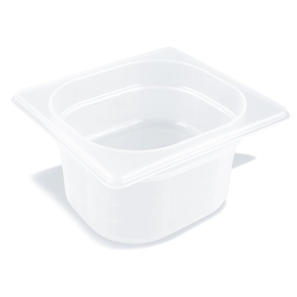 Гастроемкость 1/6 h150 мм полипропилен 176*162*150 мм 2,4 л P.L.