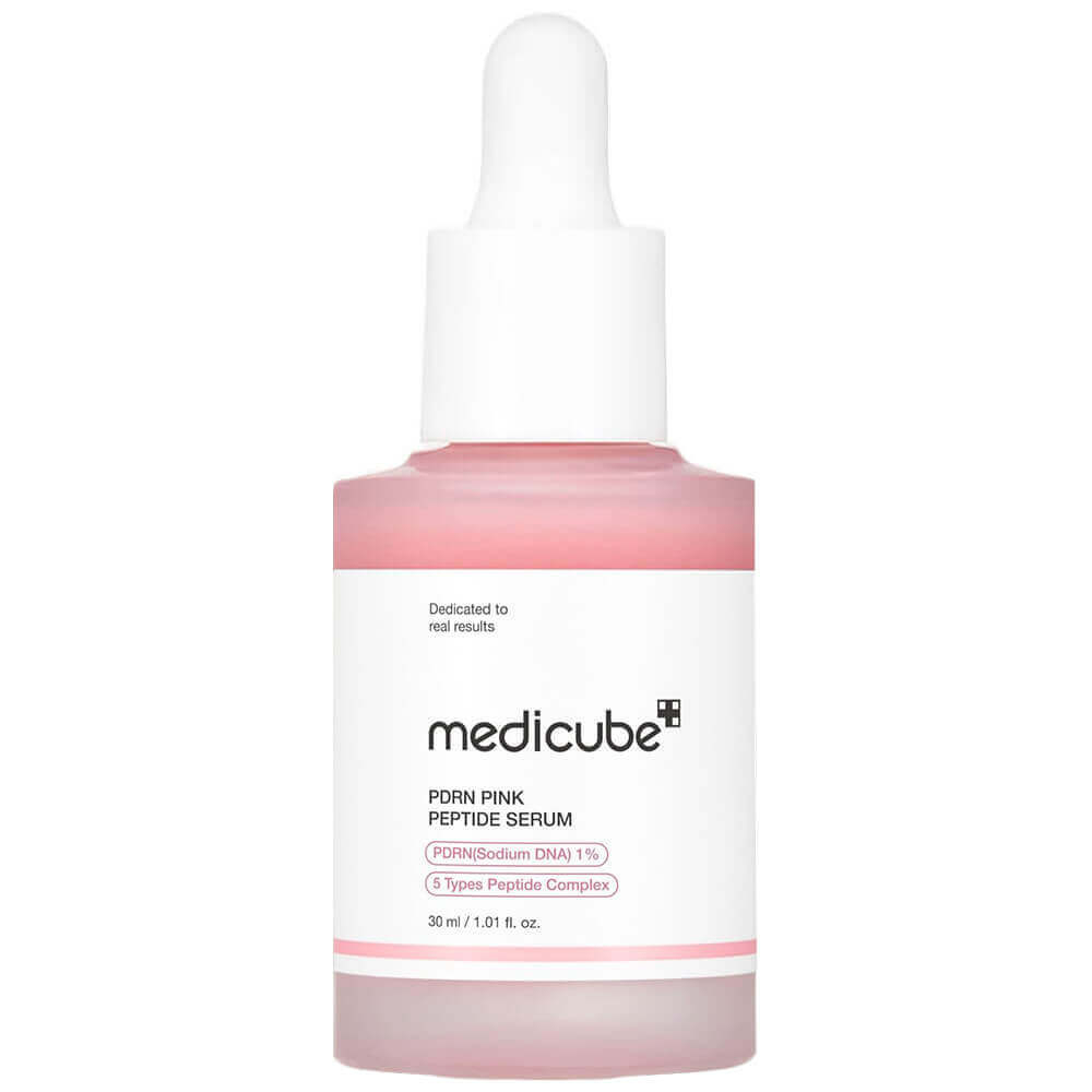 Сыворотка для лица с PDRN и пептидами MEDICUBE PDRN Pink Peptide Serum 30 мл