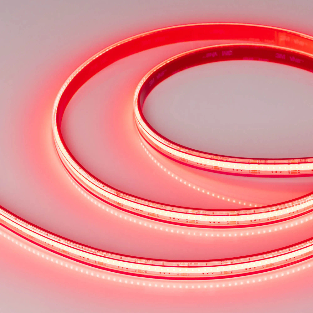 Светодиодная лента герметичная COB-PS-X840-12mm 24V RGB (16 W/m, IP67, CSP, 5m) (Arlight, -) 039966