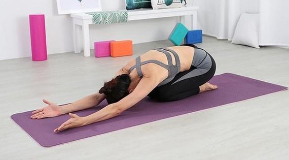 Yoqa xalçası \ Yoga Mat \ Коврик для йоги TPE 6мм pink