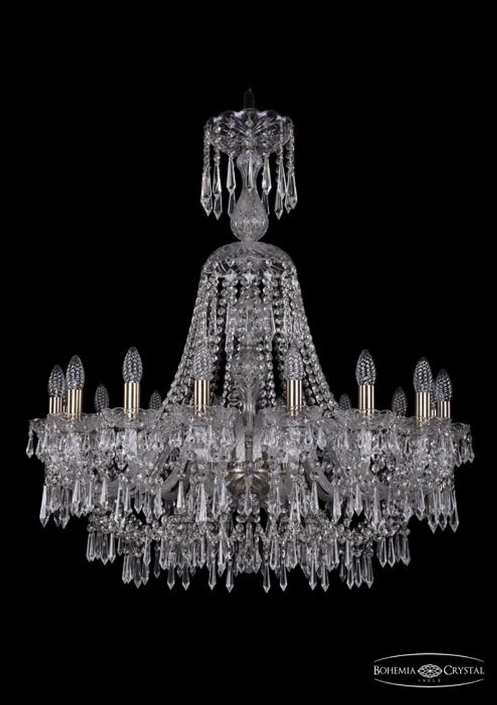 Подвесная люстра Bohemia Ivele 1403/16/300/XL-95/Pa