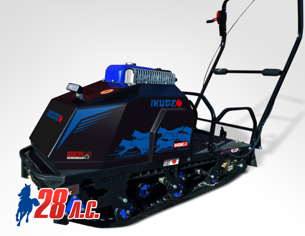 Мотобуксировщик IKUDZO 2.0 1450/500 EKR28