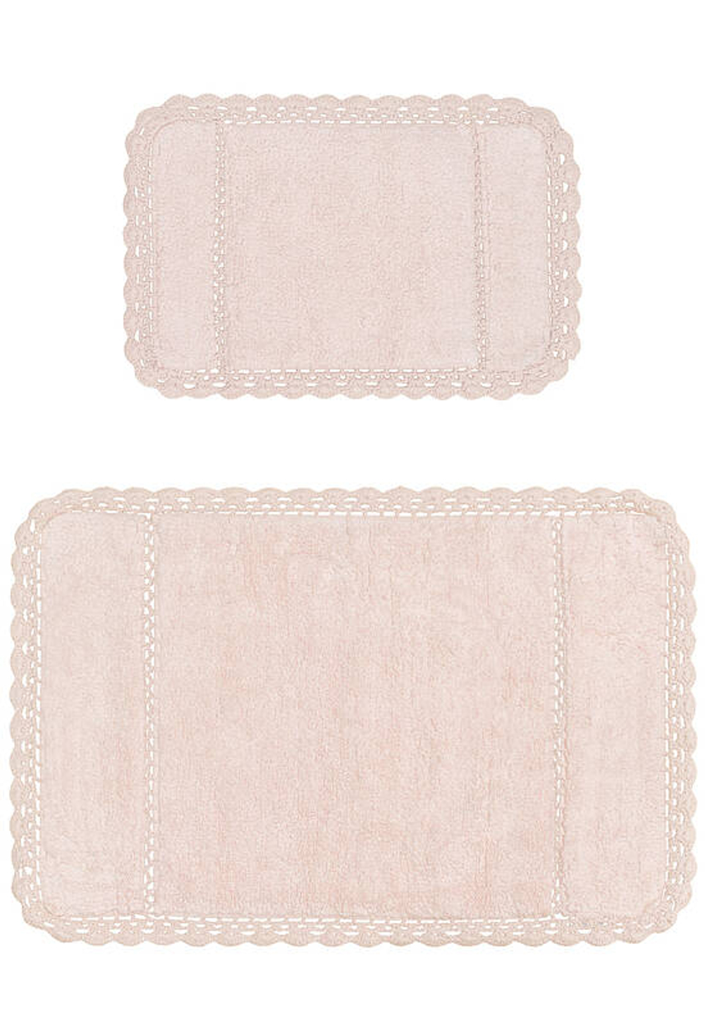Комплект ковриков для ванной Irya Bath Lorinda-Pink (60*90; 40*60)
